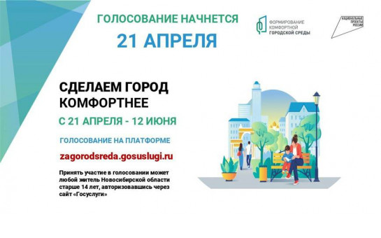 Выбирайте общественное пространство для благоустройства